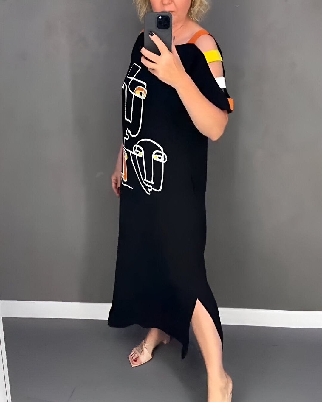 Syl™ | Sukienka Letnia z Wzorem