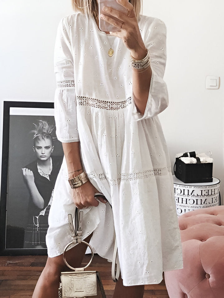 Giulia™ | Boho Vintage Sukienka z Koronką