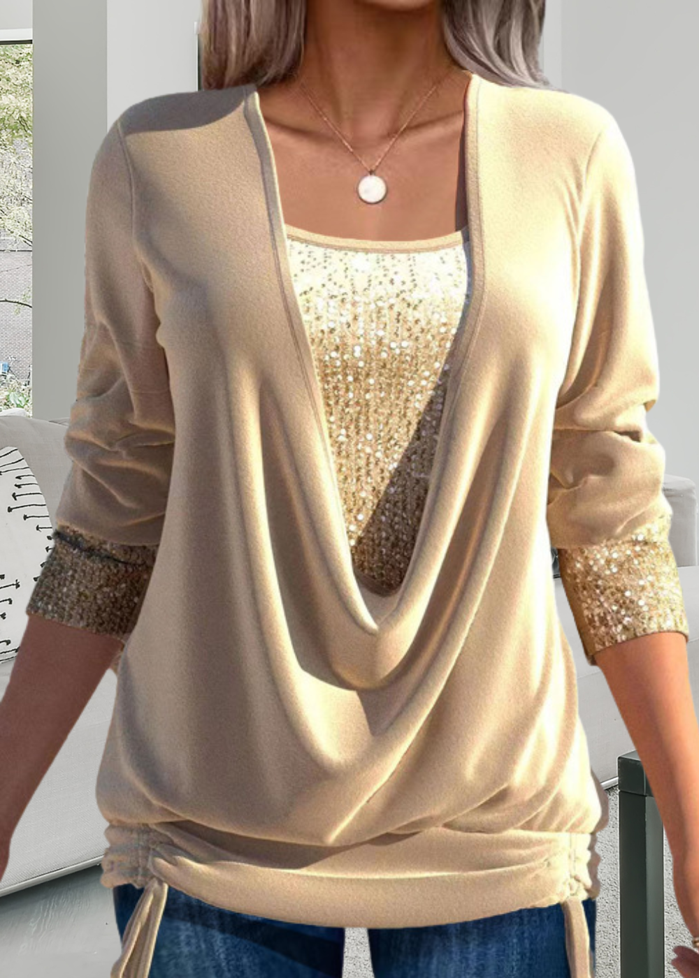 Liora™ | Elegancki Top w Dwu Częściach