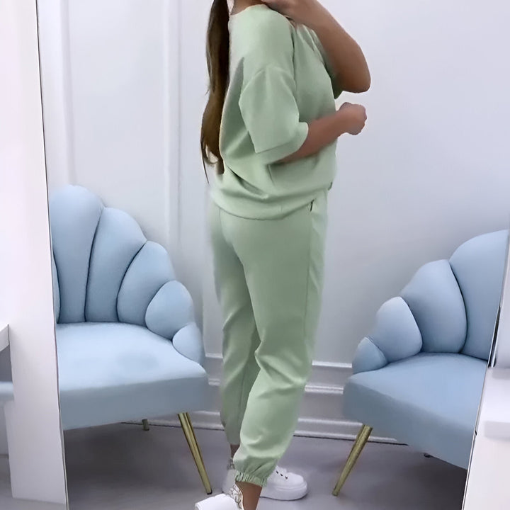 Olene™ | Komfortowy Zestaw Lounge z Krótkim Rękawem