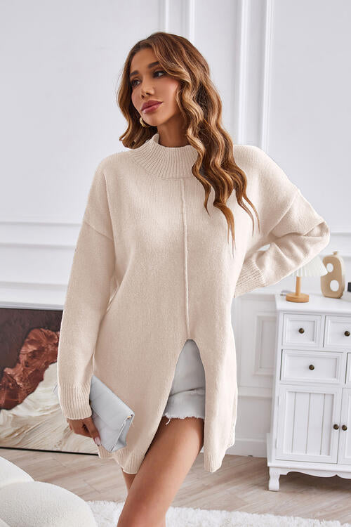Sandra™ | Sweter Damski Tricoté Modny z Okrągłym Kołnierzem