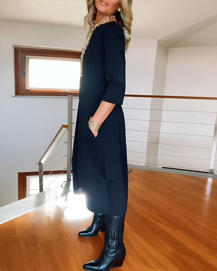 Élodie™ | Elegancka Sukienka Gładka