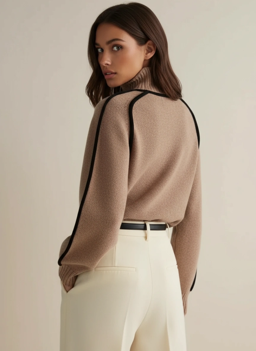 Zofia™ | Sweter z Golfem Essential