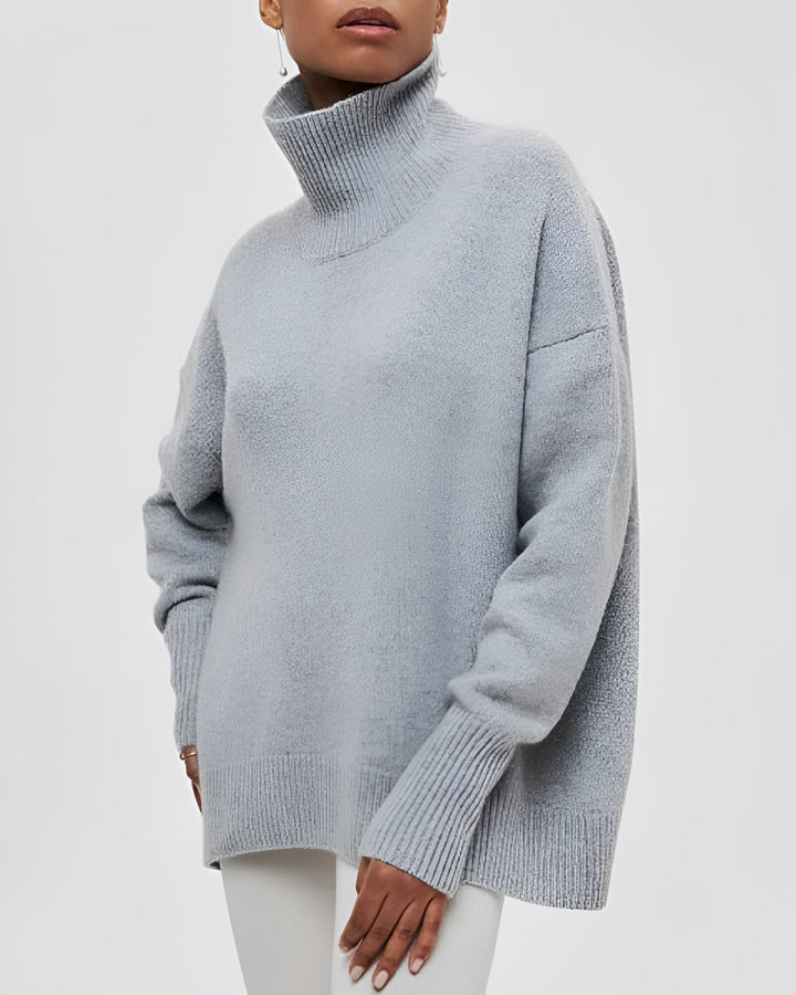 Liora™ | Sweter z Golfem w Luźnym Kroju