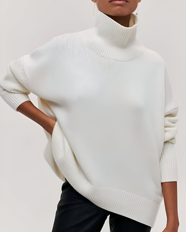 Liora™ | Sweter z Golfem w Luźnym Kroju