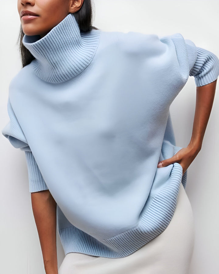 Liora™ | Sweter z Golfem w Luźnym Kroju