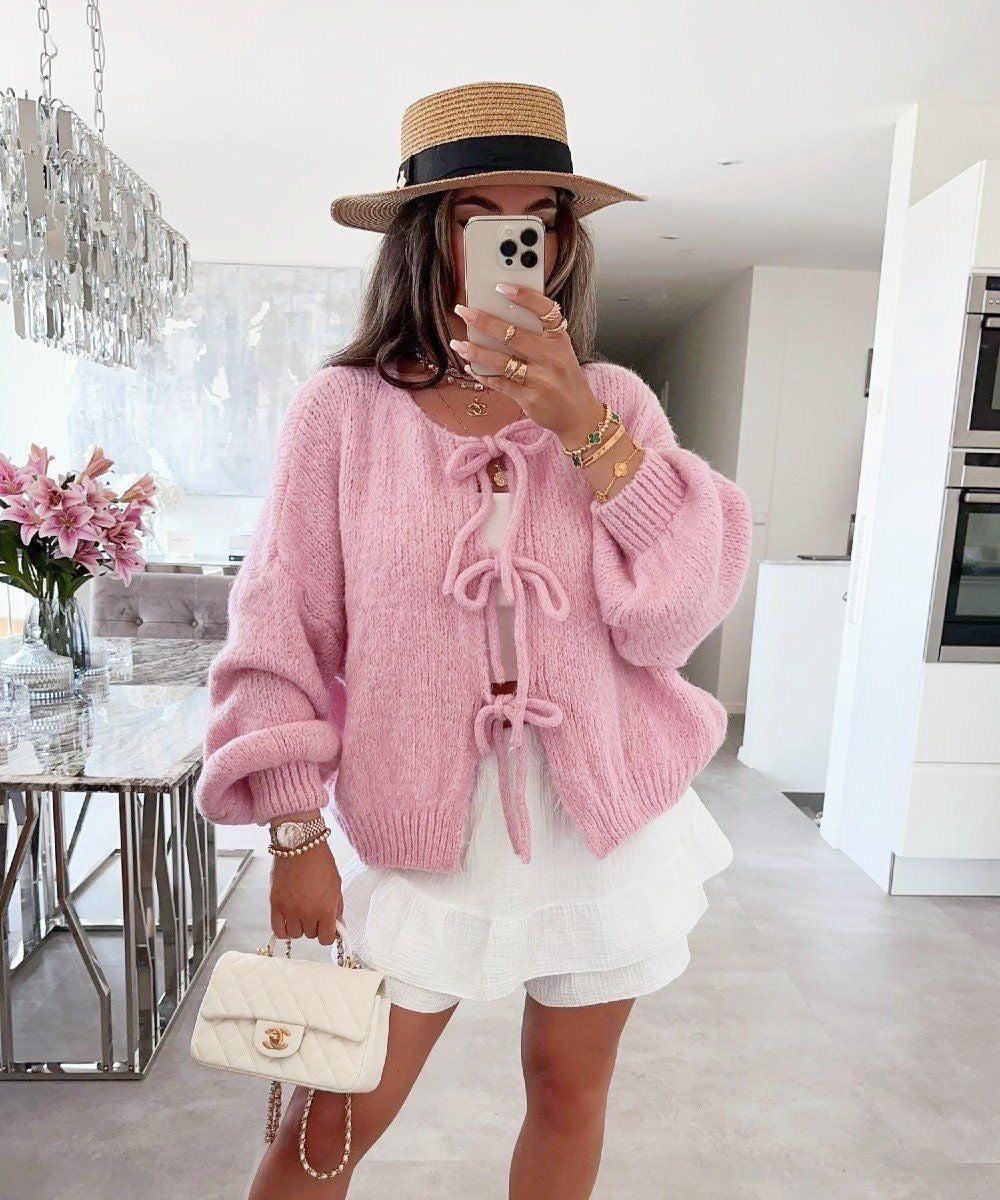 Lilly™ | Sweter Robiony na Drutach