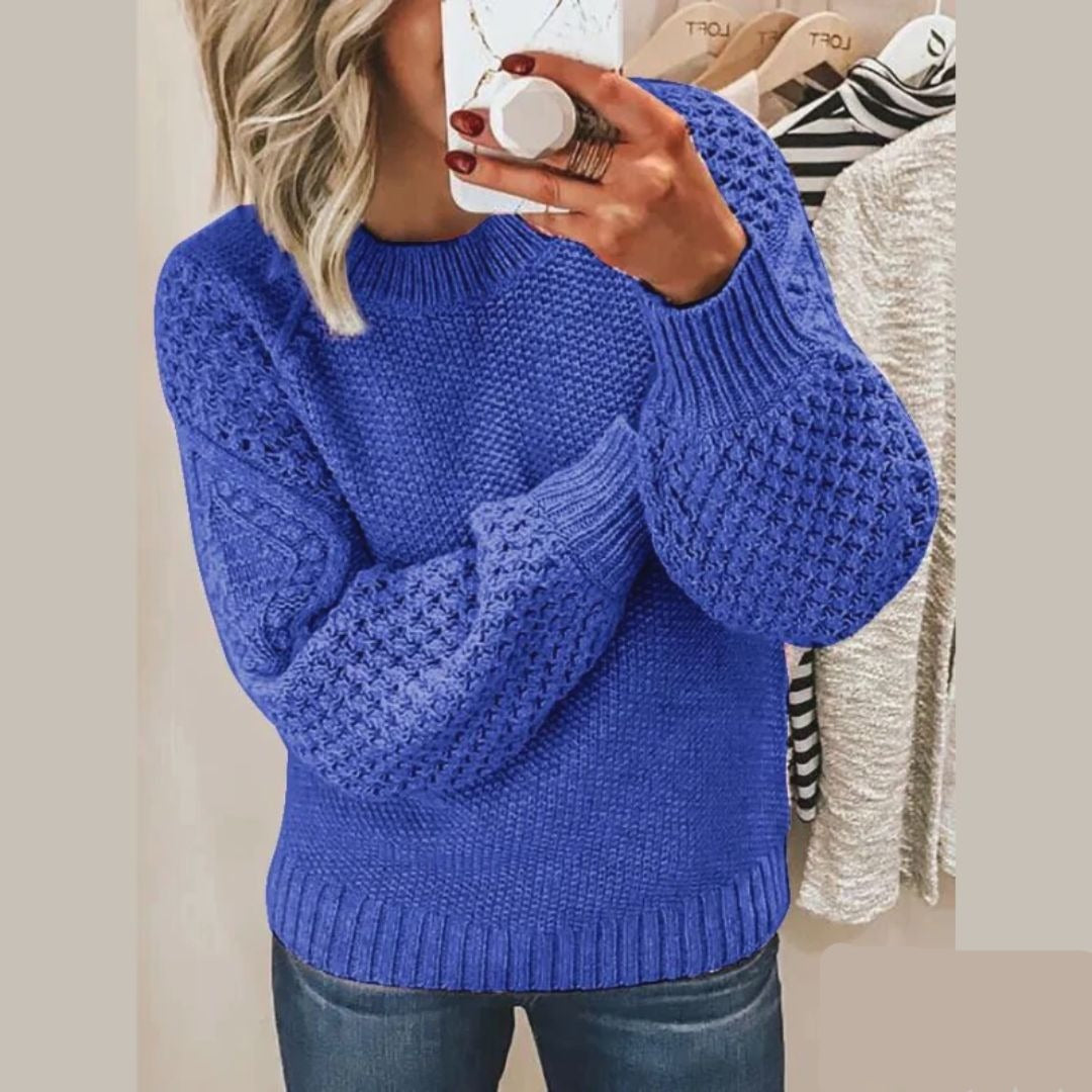 Amira™ | Sweter z miękkiej dzianiny