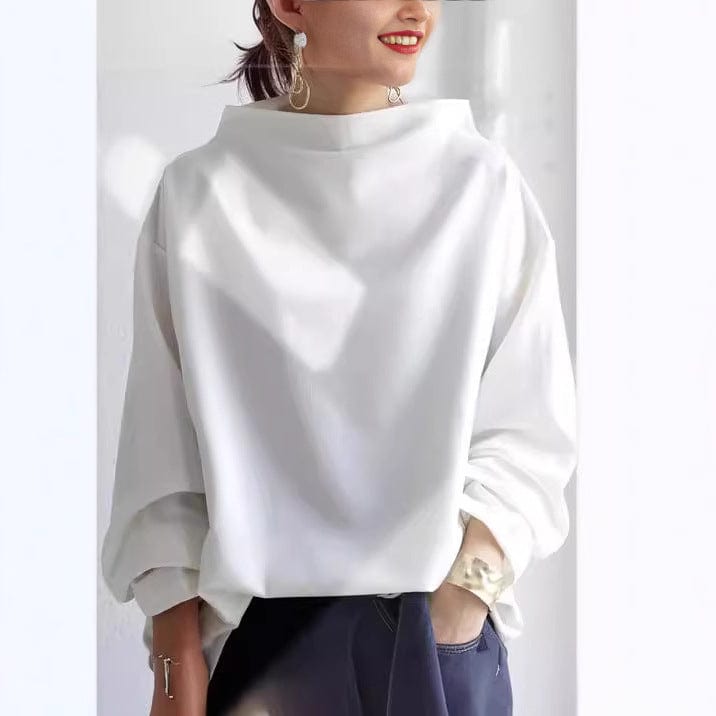 Clara™ | Elegancka Bluzka z Dekoltem Bateau