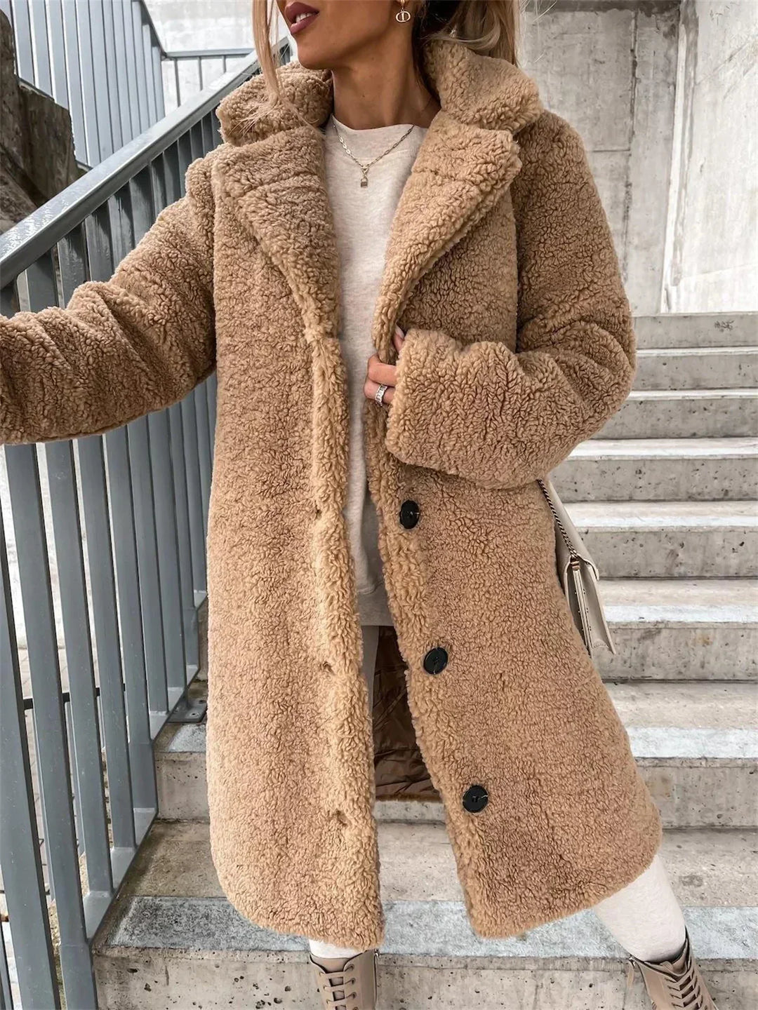 Lina™ | Ciepła kurtka Teddy