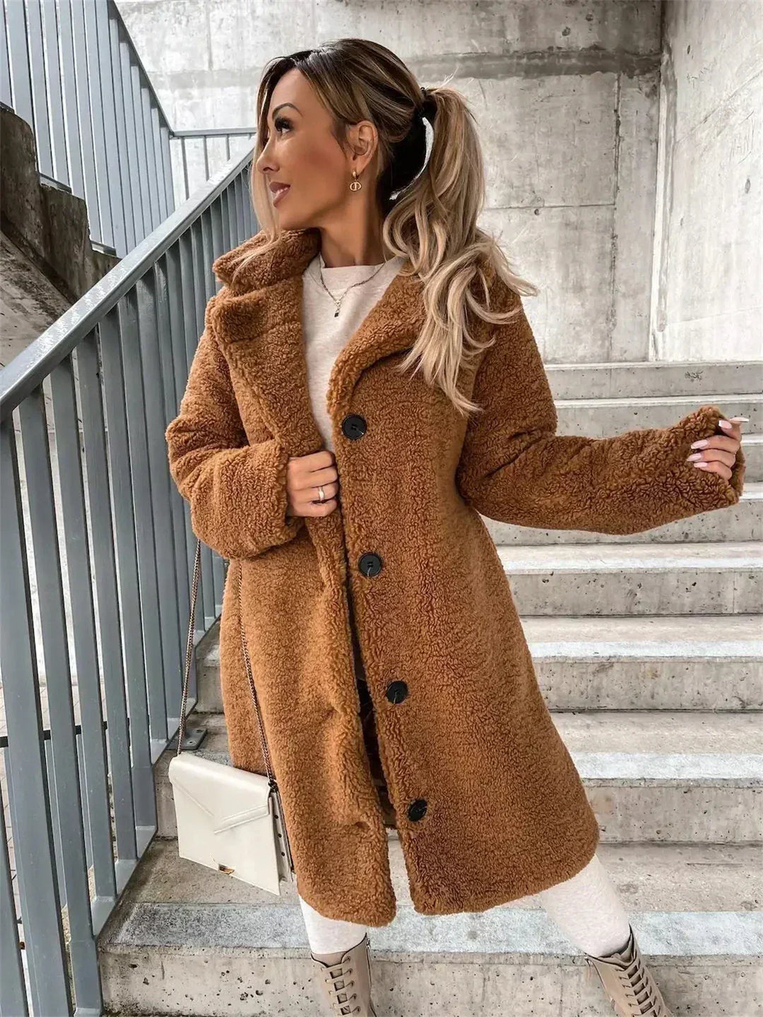 Lina™ | Ciepła kurtka Teddy