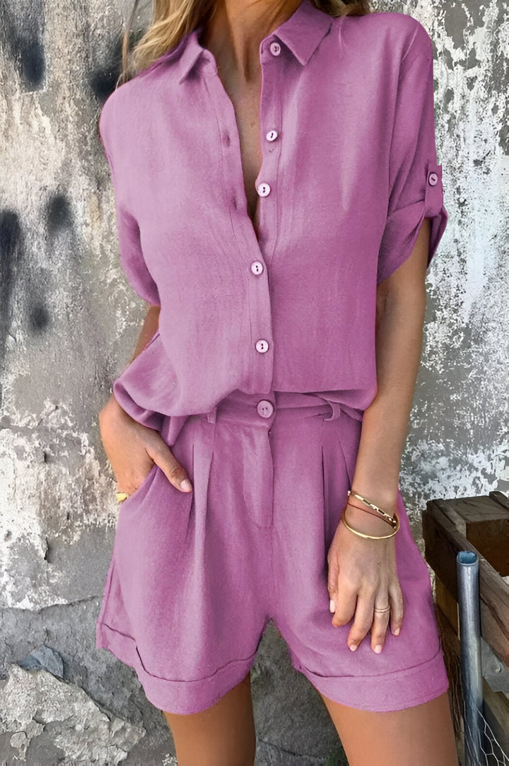 Linnea™ | Lekki zestaw lniany