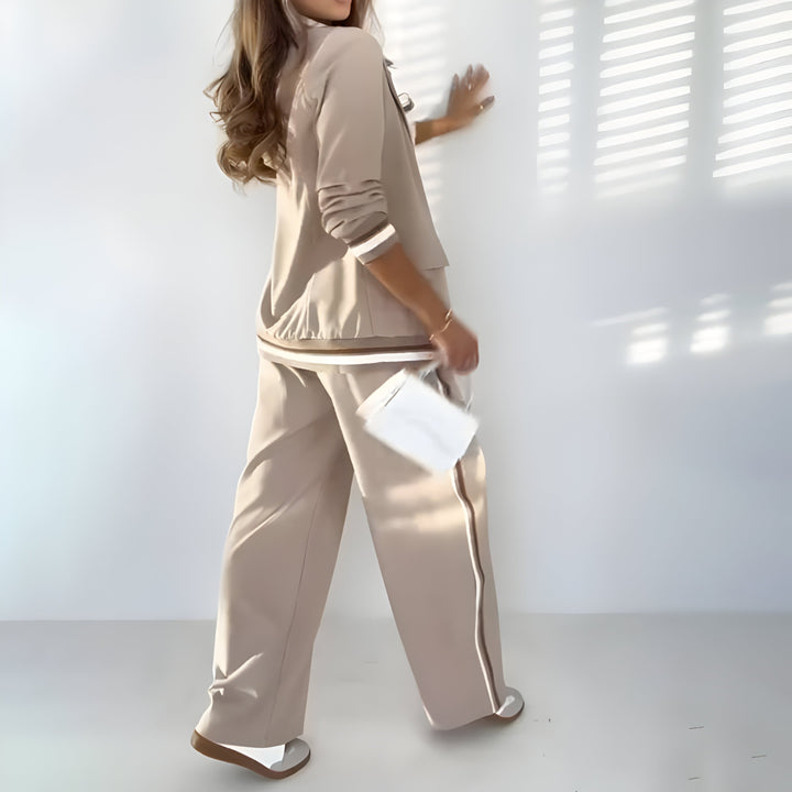 Irena™ | Stylowy Zestaw w Paski
