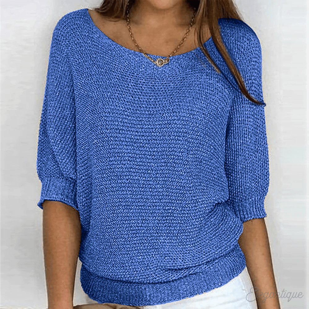 Lato Sopot | Lekki sweter dzianinowy na lato