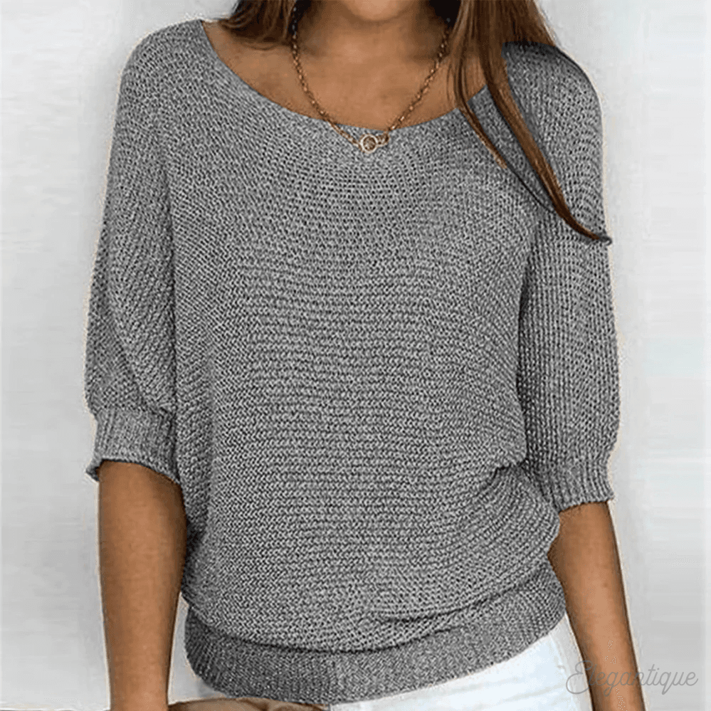 Lato Sopot | Lekki sweter dzianinowy na lato