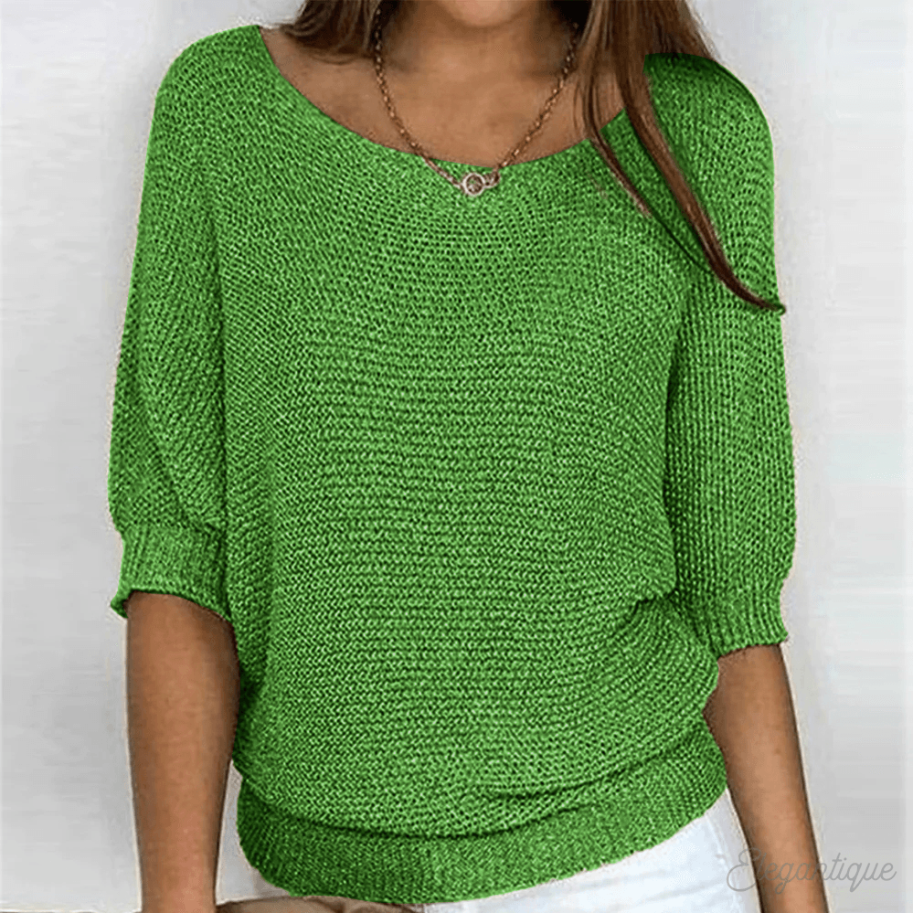 Lato Sopot | Lekki sweter dzianinowy na lato