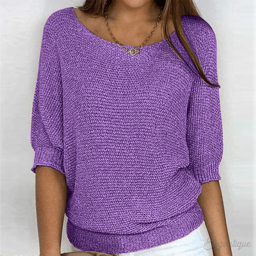 Lato Sopot | Lekki sweter dzianinowy na lato