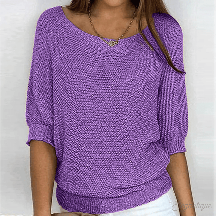 Lato Sopot | Lekki sweter dzianinowy na lato