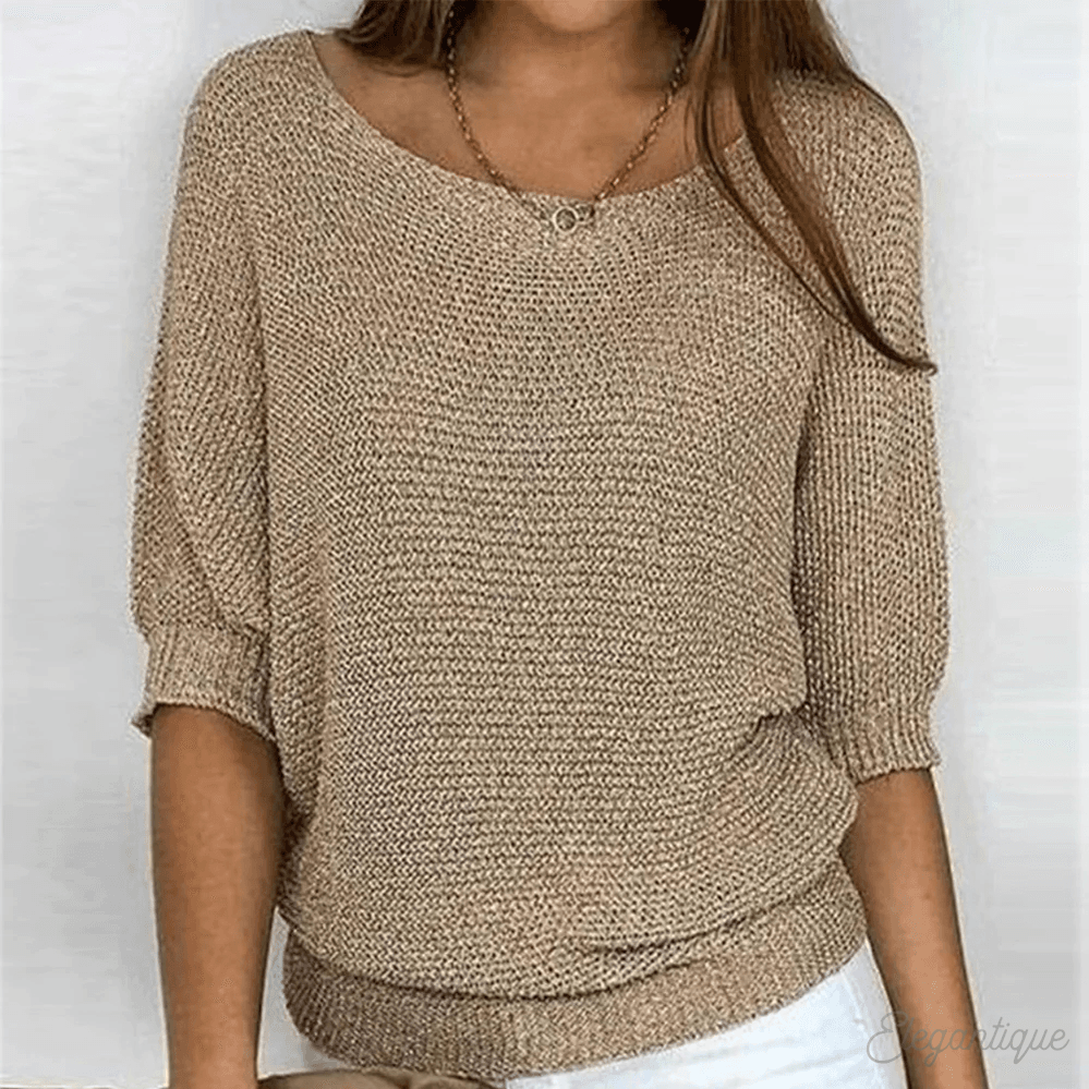 Lato Sopot | Lekki sweter dzianinowy na lato