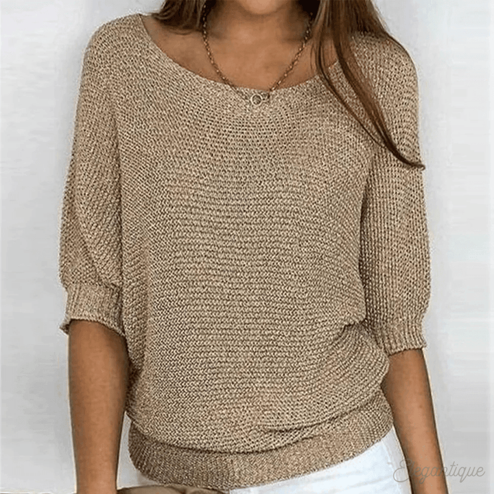 Lato Sopot | Lekki sweter dzianinowy na lato