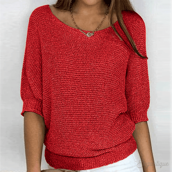 Lato Sopot | Lekki sweter dzianinowy na lato
