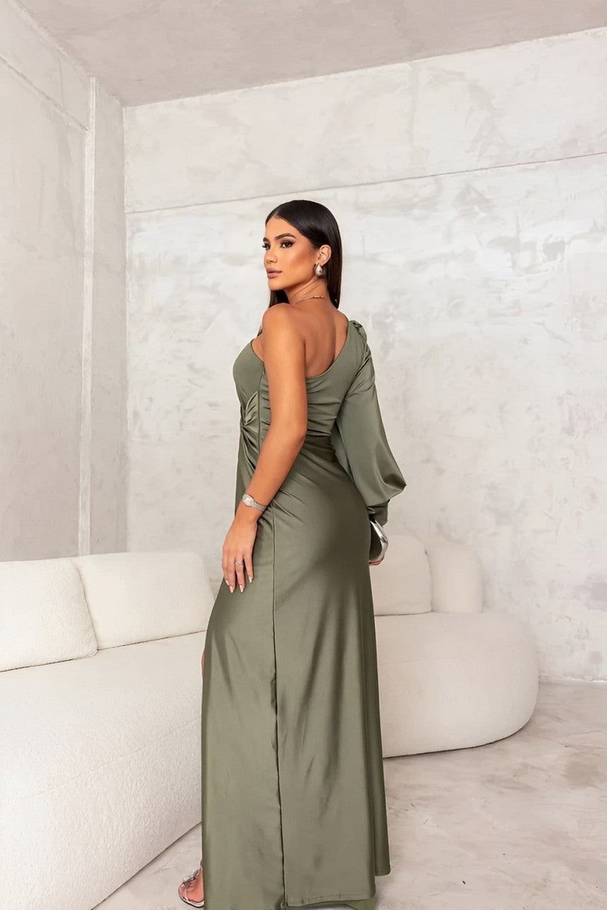 Colette™ | Elegancka Sukienka na Jedno Ramie